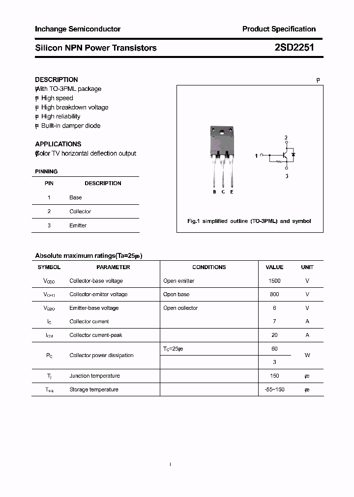 2SD2251_5207866.PDF Datasheet