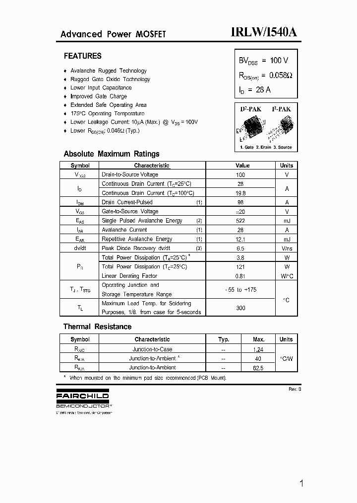IRLI540A_5205243.PDF Datasheet