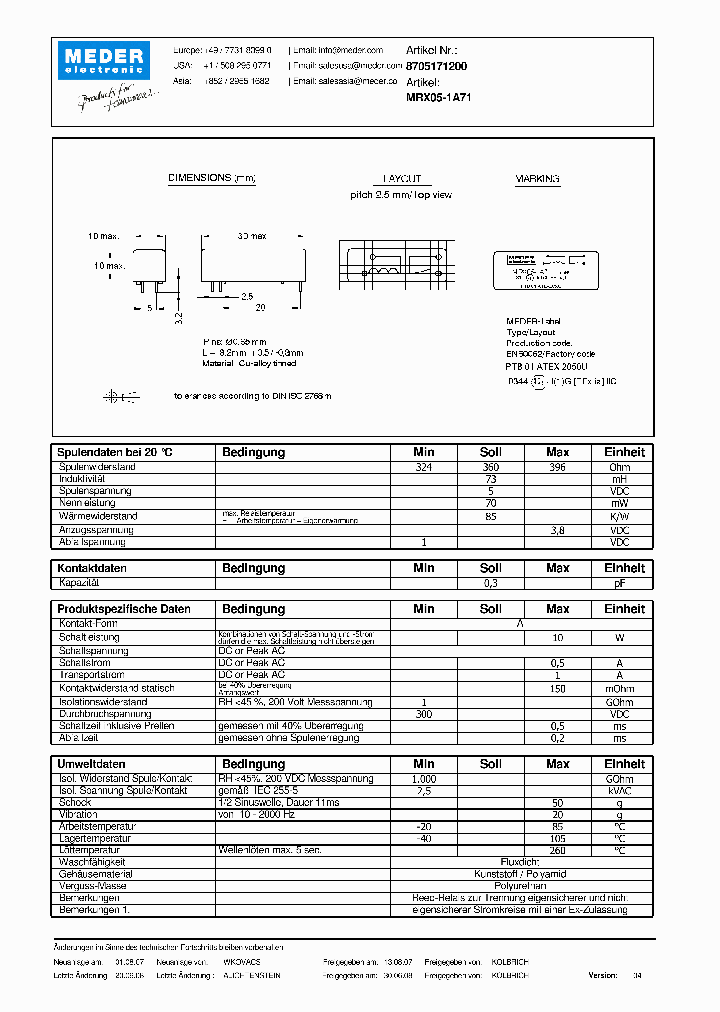 MRX05-1A71DE_5235868.PDF Datasheet