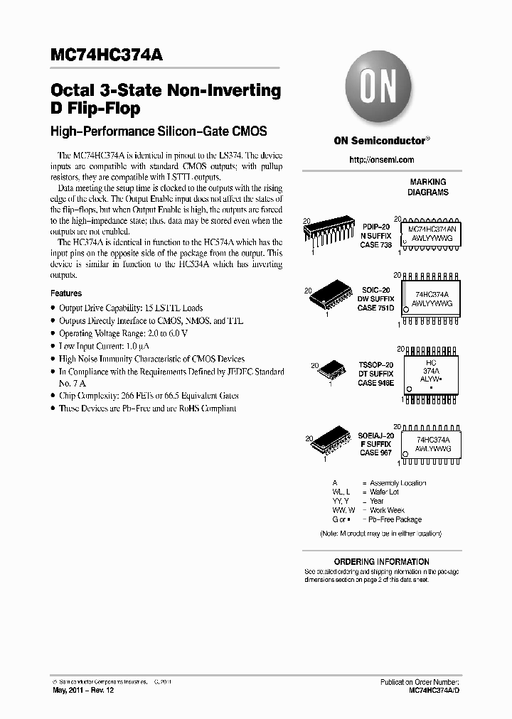 MC74HC374ADTG_5278432.PDF Datasheet