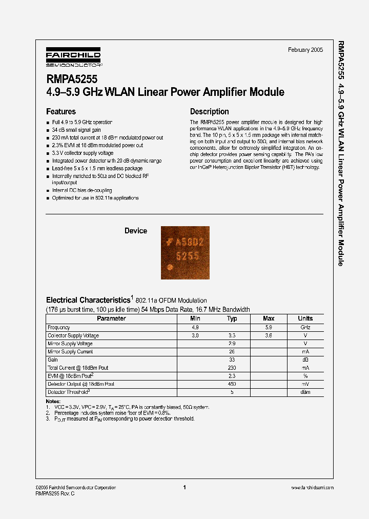 RMPA5255_5309490.PDF Datasheet