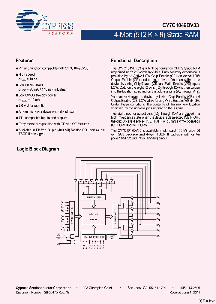 CY7C1049DV33_5317918.PDF Datasheet