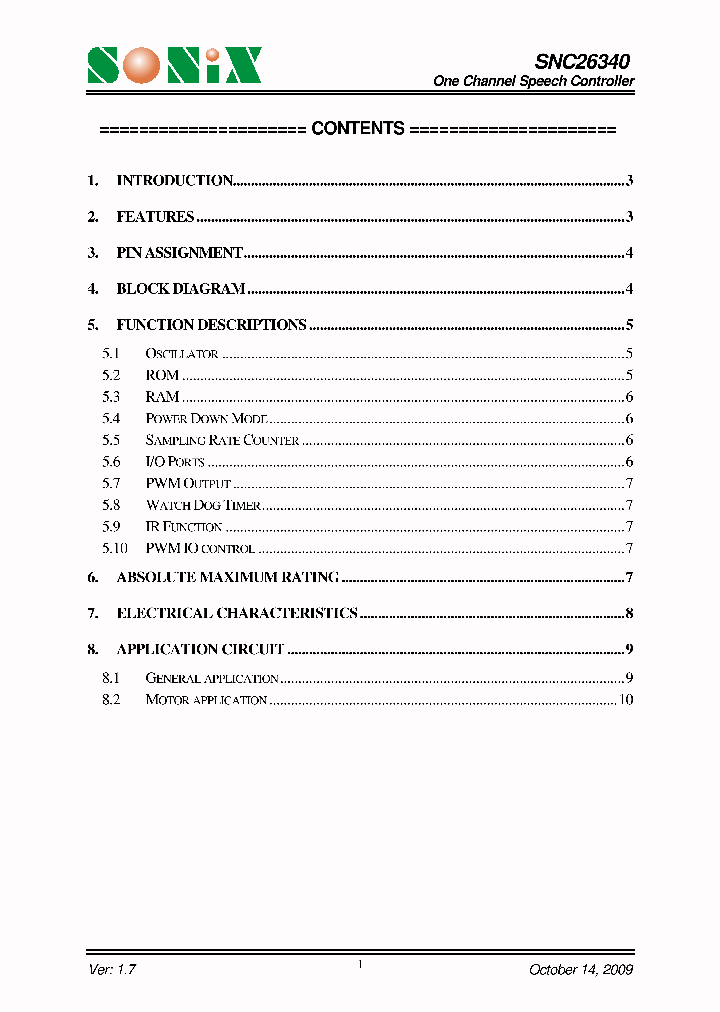 SNC26340_5318825.PDF Datasheet