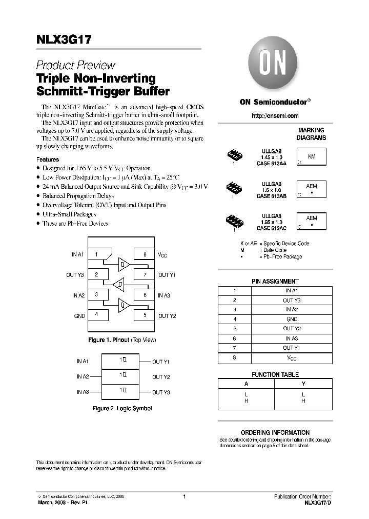 NLX3G17BMX1TCG_5337467.PDF Datasheet