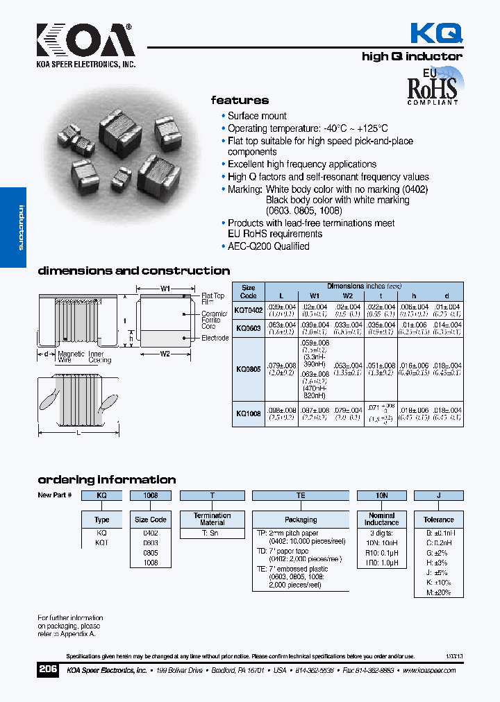 KQ1008TTD10NB_5341351.PDF Datasheet