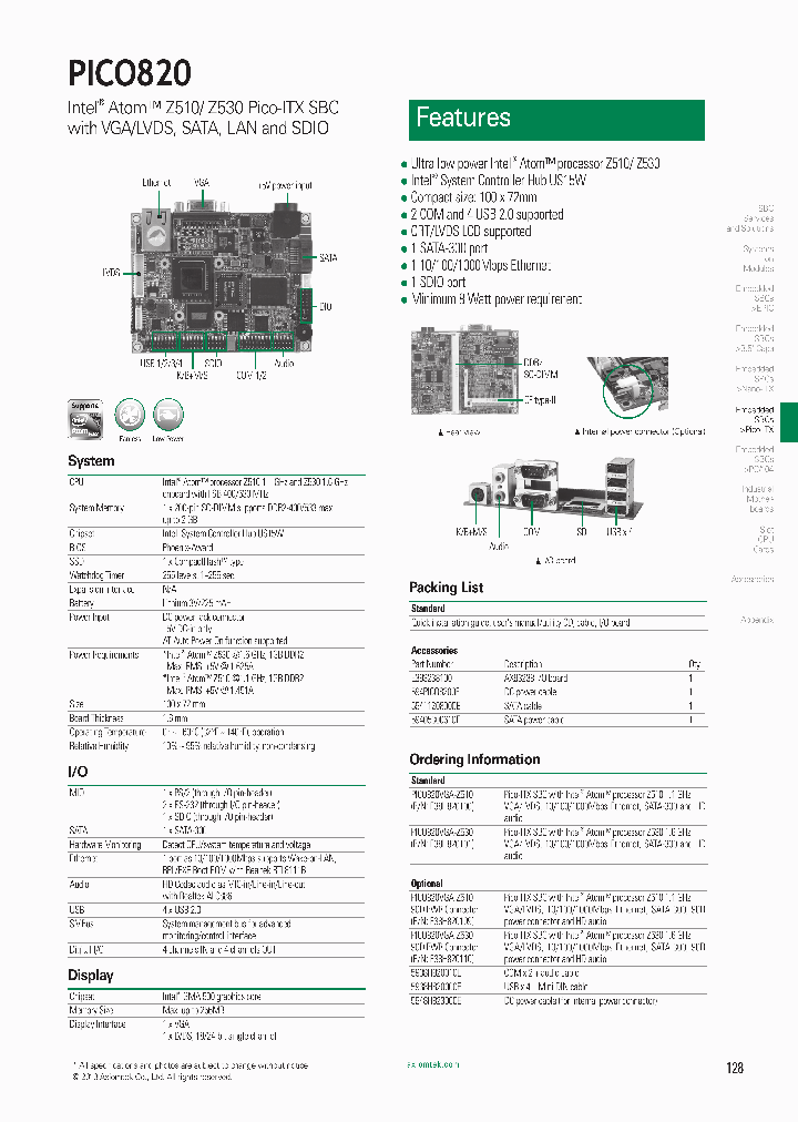 PICO820VGA-Z510_5348488.PDF Datasheet