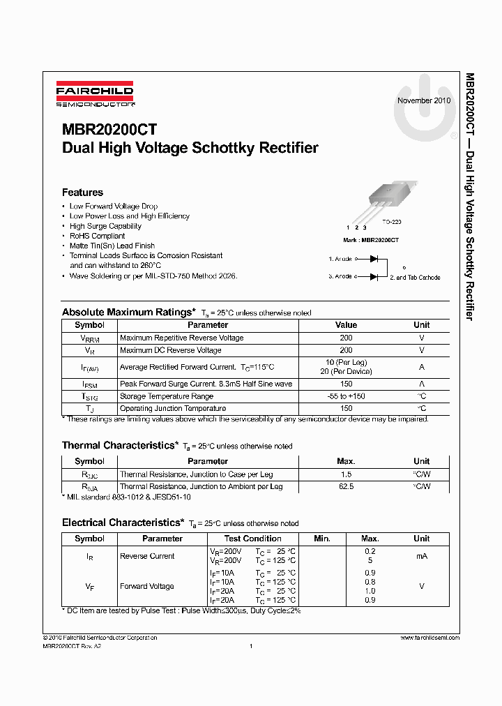 MBR20200CT10_5351916.PDF Datasheet