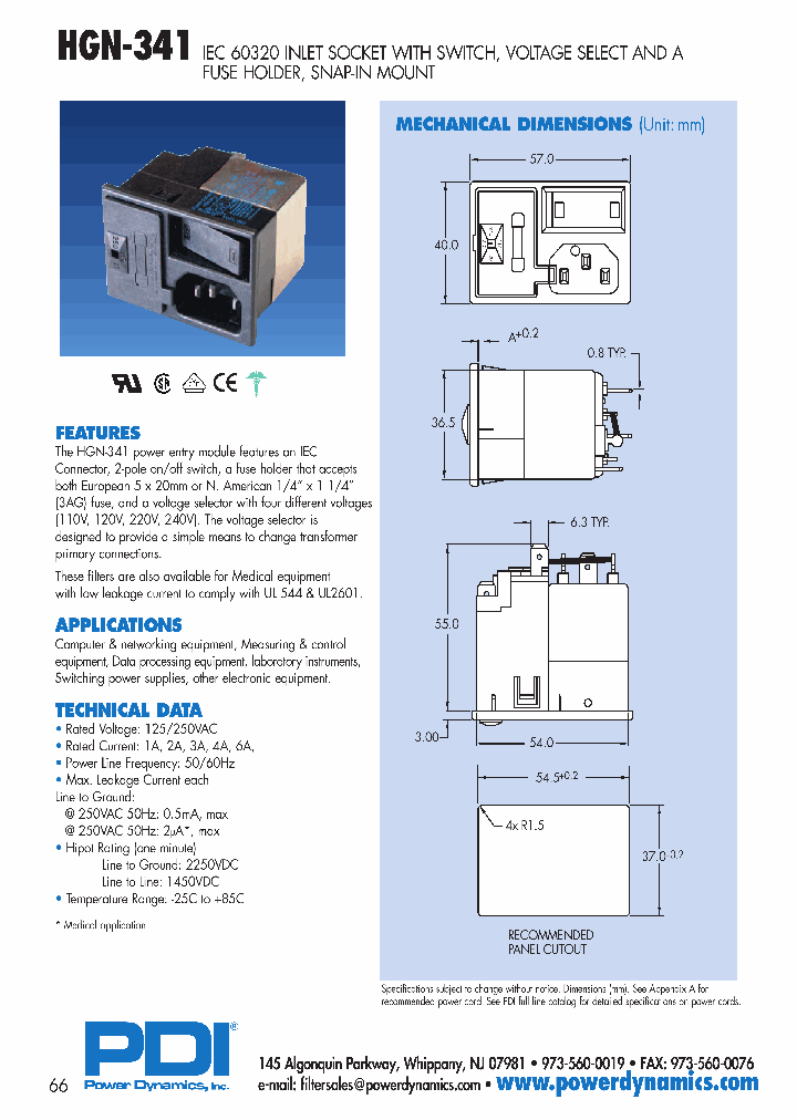 HGN-341-6M-F1-150_5361165.PDF Datasheet