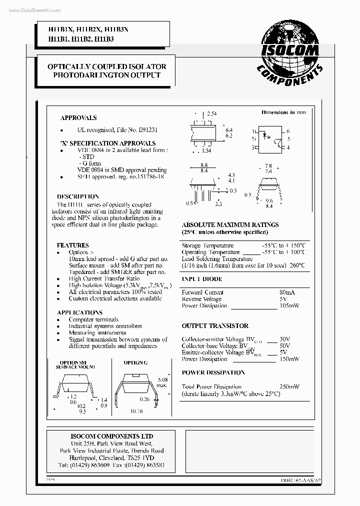 H11B1_5361874.PDF Datasheet