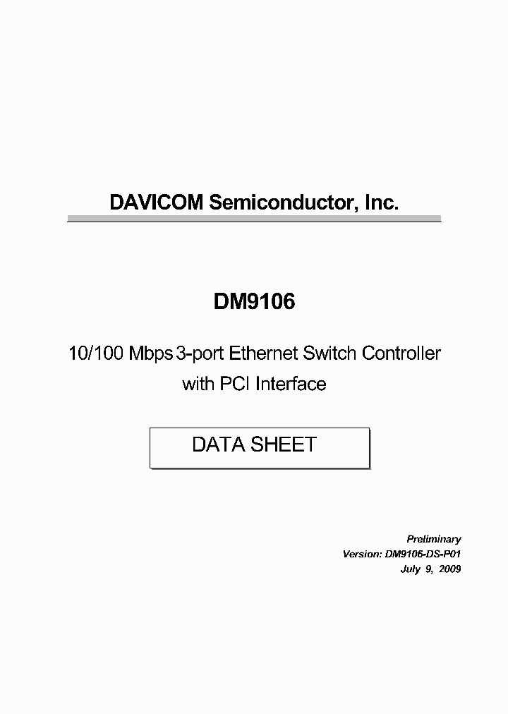 DM9106_5364151.PDF Datasheet