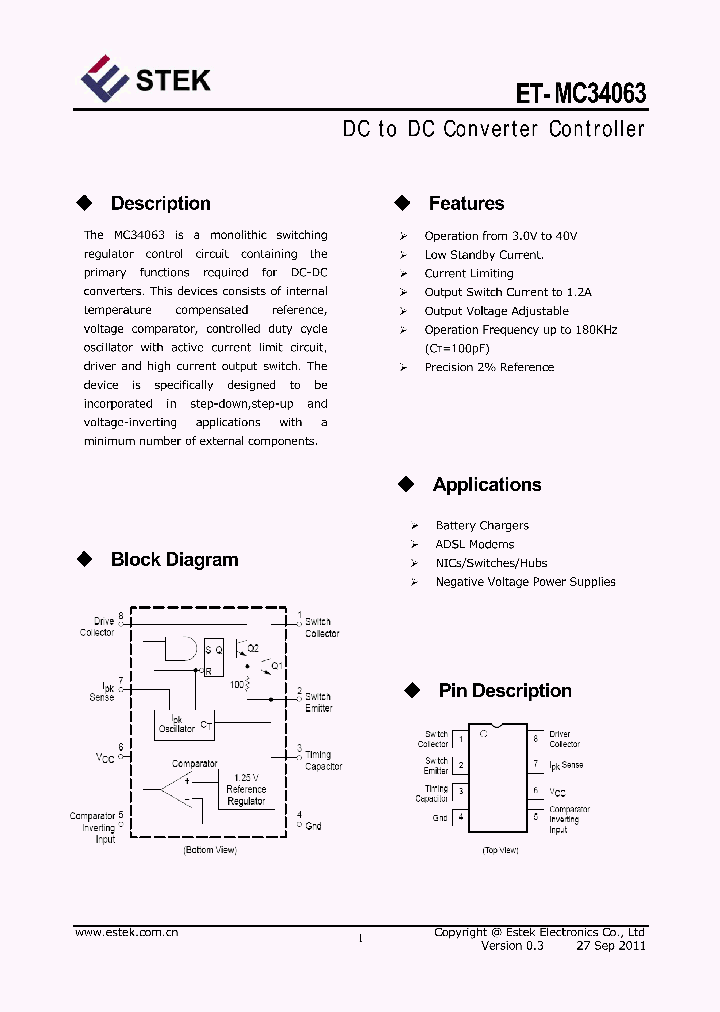 MC34063_5366926.PDF Datasheet