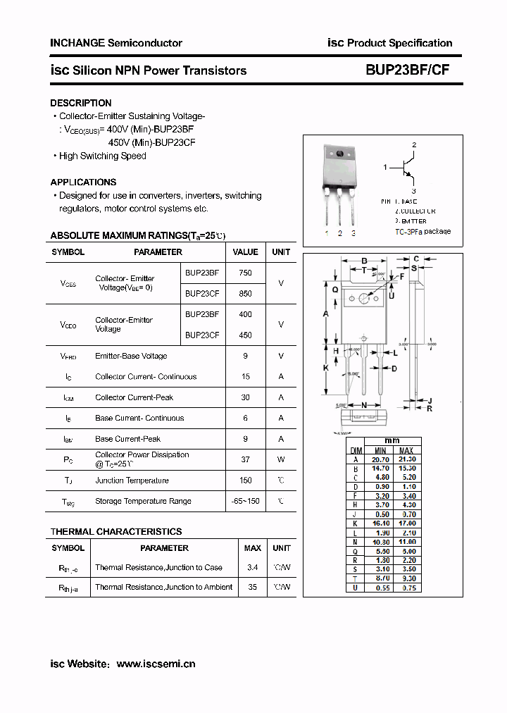 BUP23BF_5370028.PDF Datasheet