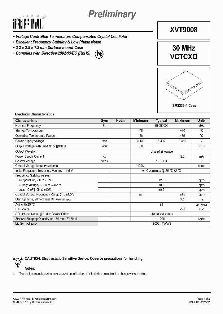 XVT9008_5383330.PDF Datasheet