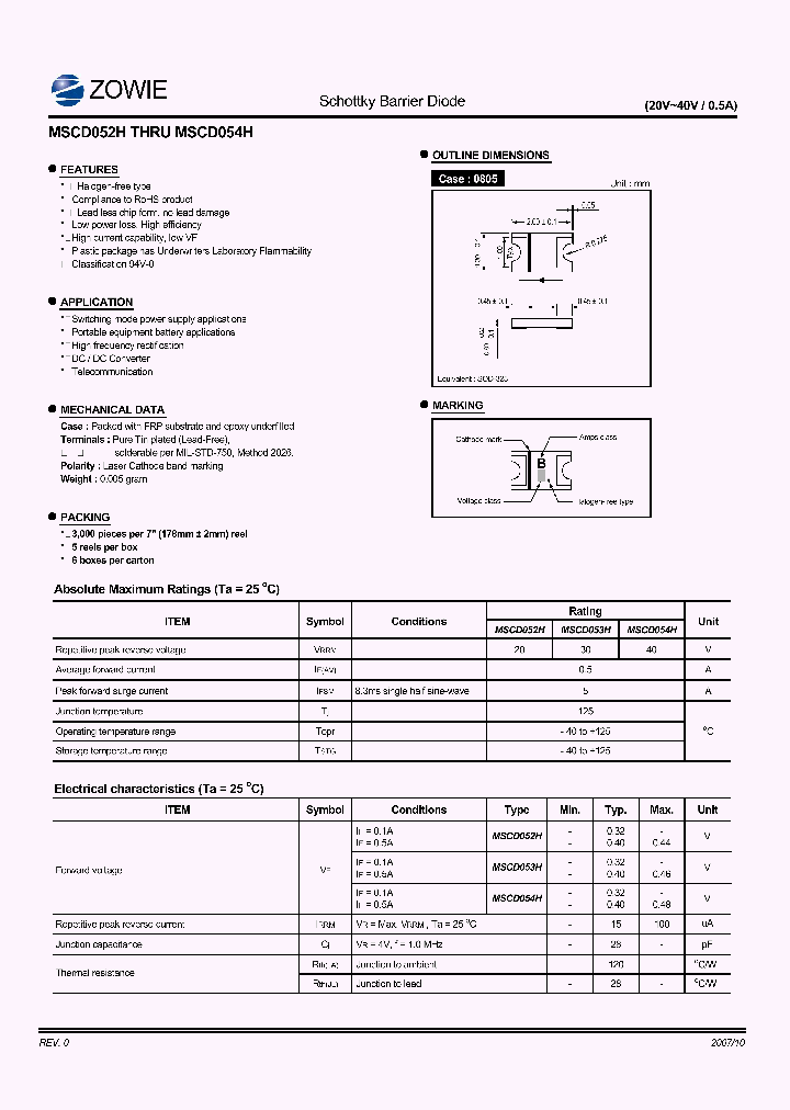 MSCD052H_5394685.PDF Datasheet