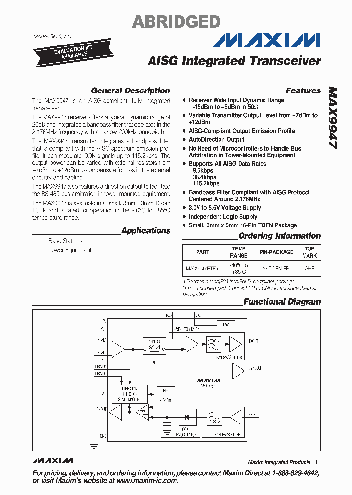 MAX99471107_5404669.PDF Datasheet