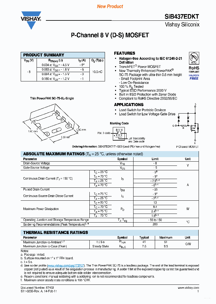 SIB437EDKT_5416012.PDF Datasheet