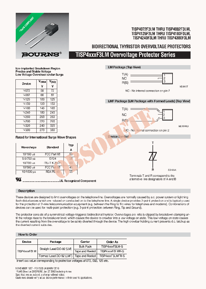 TISP4150F3LMFR-S_5426437.PDF Datasheet