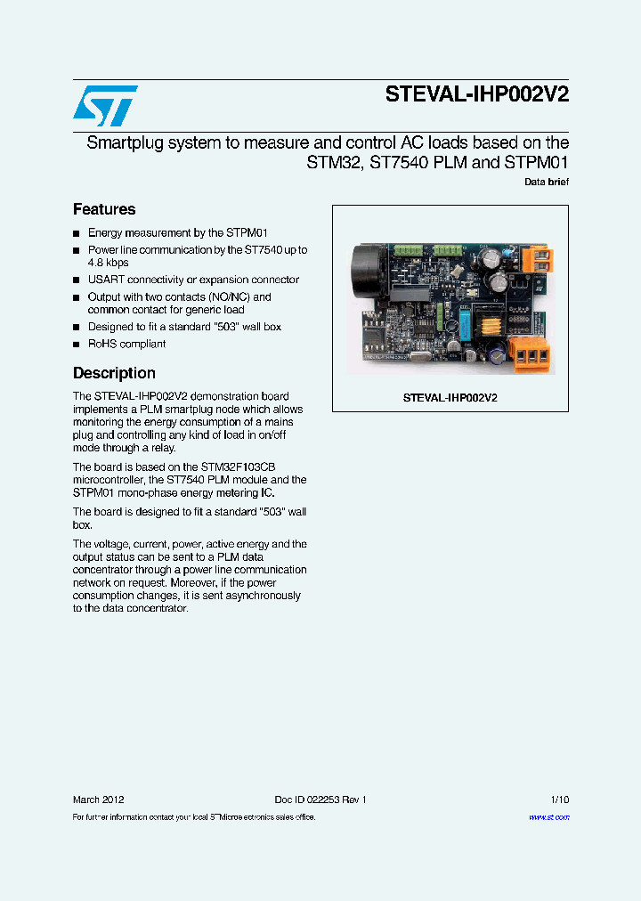 STEVAL-IHP002V2_5450043.PDF Datasheet