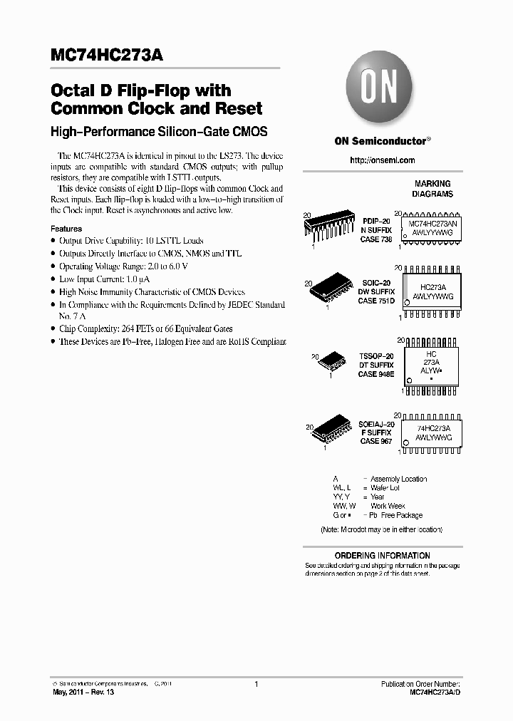 MC74HC273ADWR2G_5452643.PDF Datasheet