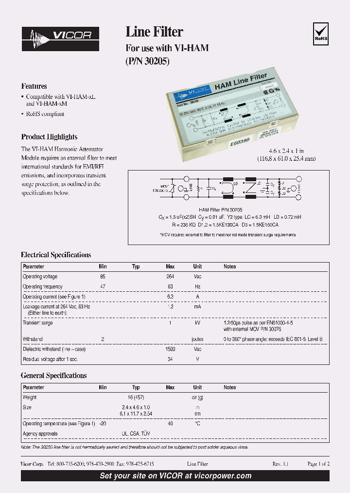 LINEFILTER_5455997.PDF Datasheet