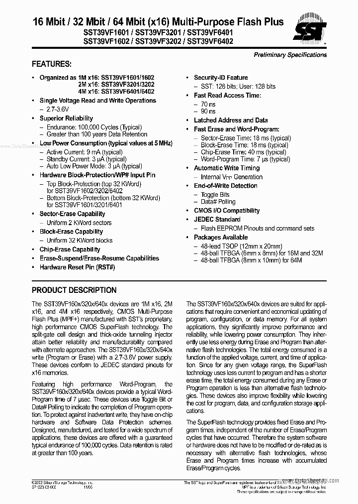 39VF1601_5457947.PDF Datasheet