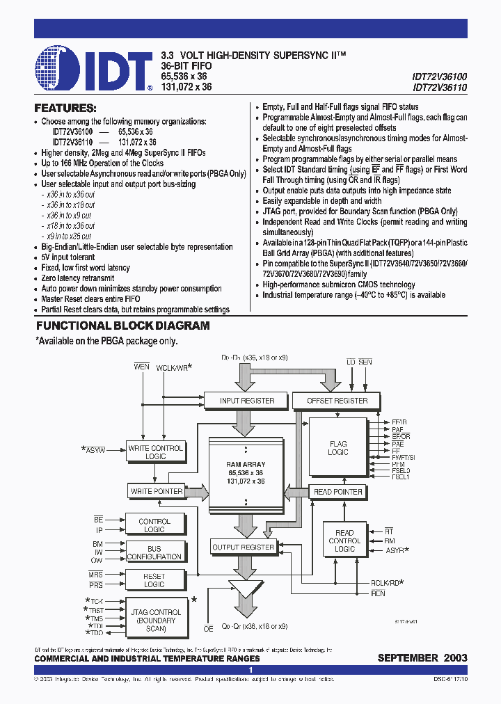 IDT72V36110L75PF_5470275.PDF Datasheet