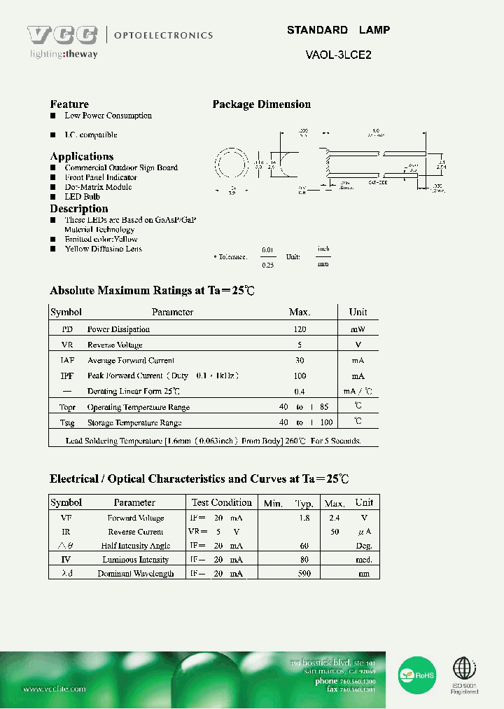 VAOL-3LCE2_5478110.PDF Datasheet