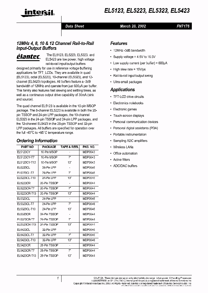 EL5123_5478744.PDF Datasheet