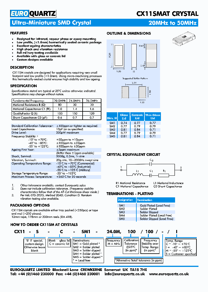 CX11SMAT_5483114.PDF Datasheet