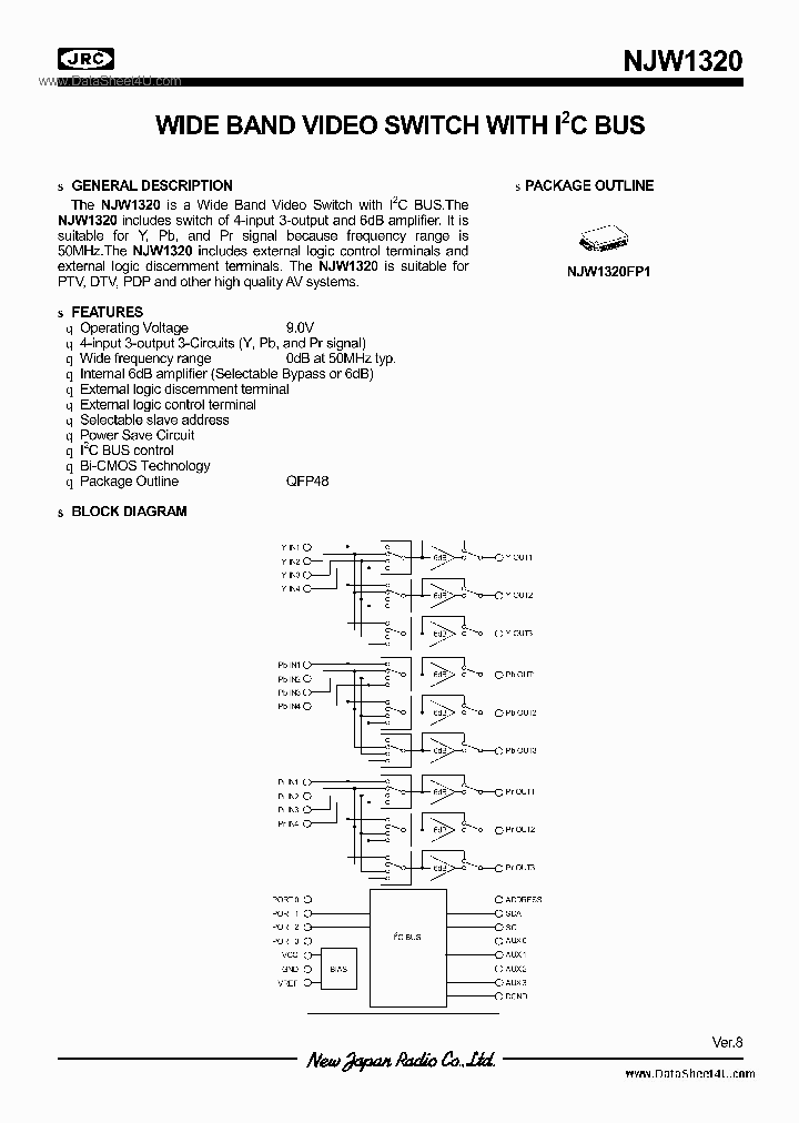 NJW1320_5489174.PDF Datasheet