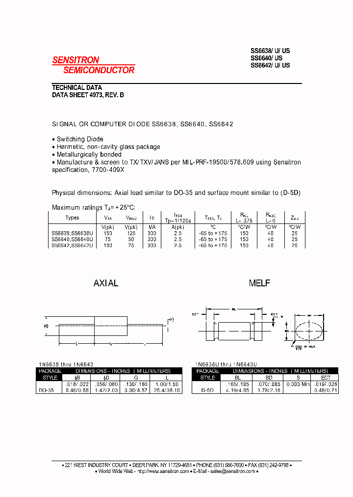 SS6640_5490104.PDF Datasheet