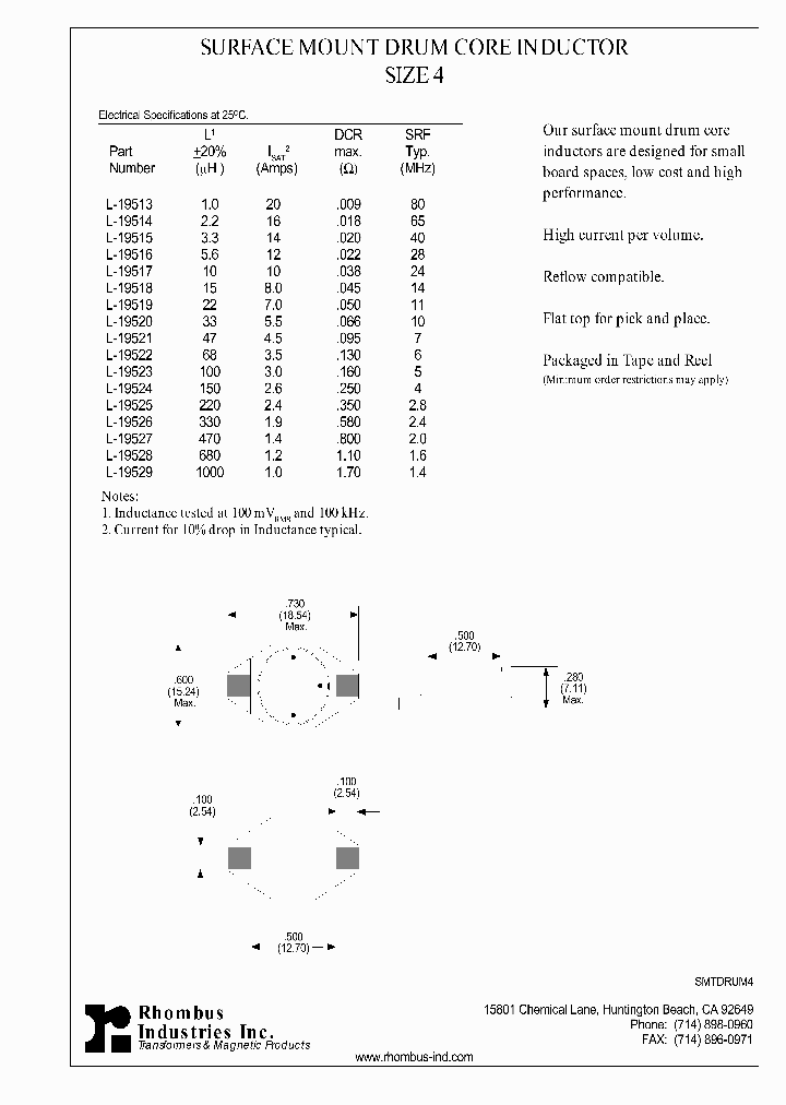 L-19515_5498174.PDF Datasheet