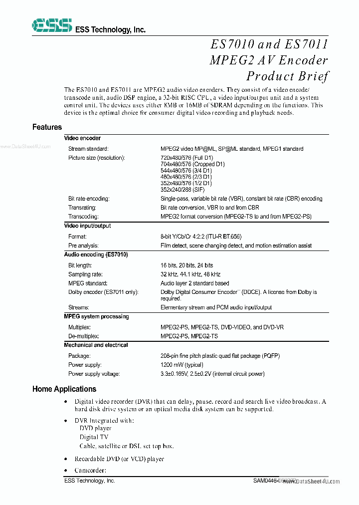 ES7010_5506656.PDF Datasheet