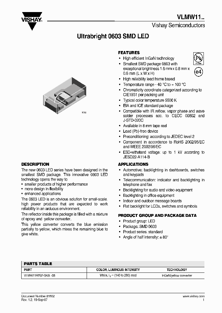 VLMW11_5509193.PDF Datasheet