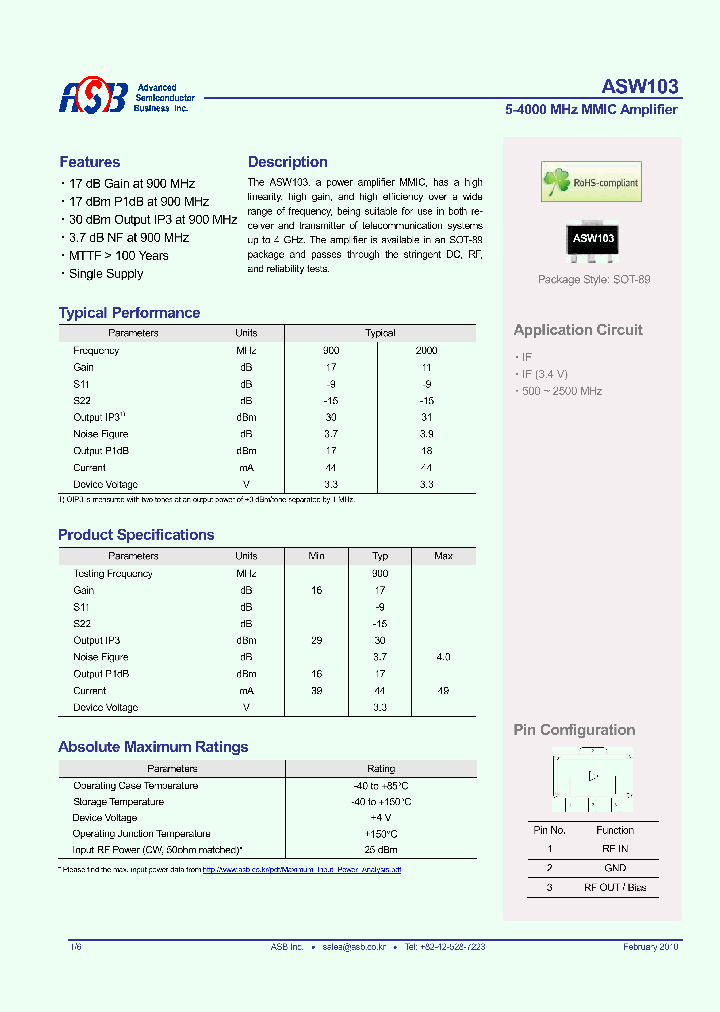 ASW103_5518937.PDF Datasheet