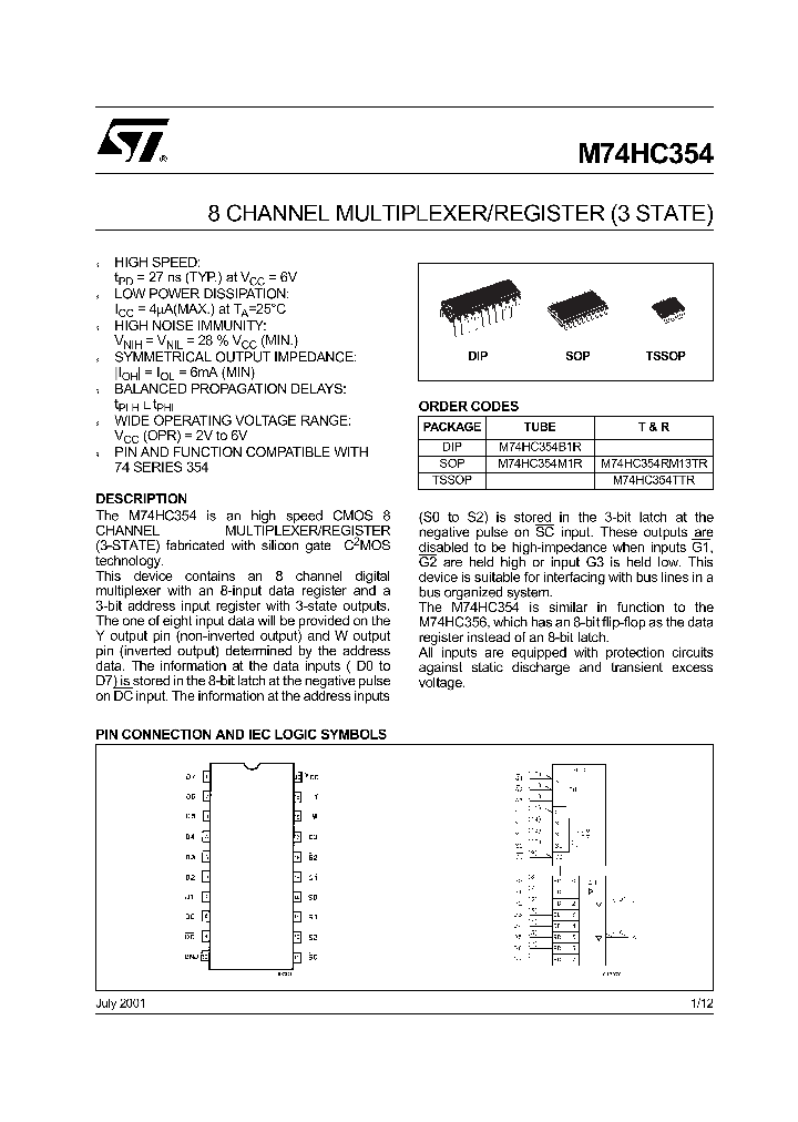 M74HC354M1R_5536014.PDF Datasheet