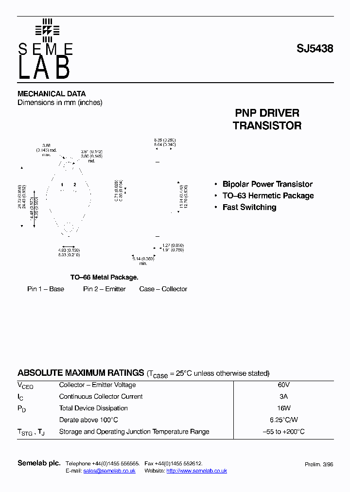 SJ5438_5541900.PDF Datasheet