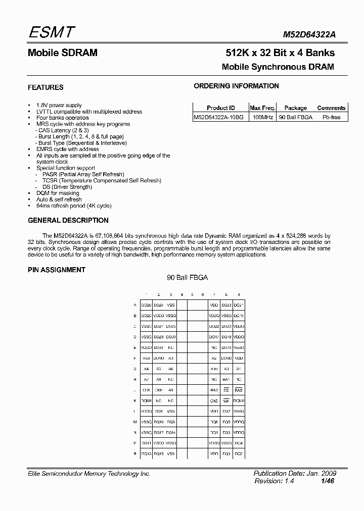 M52D64322A-10BG_5549130.PDF Datasheet