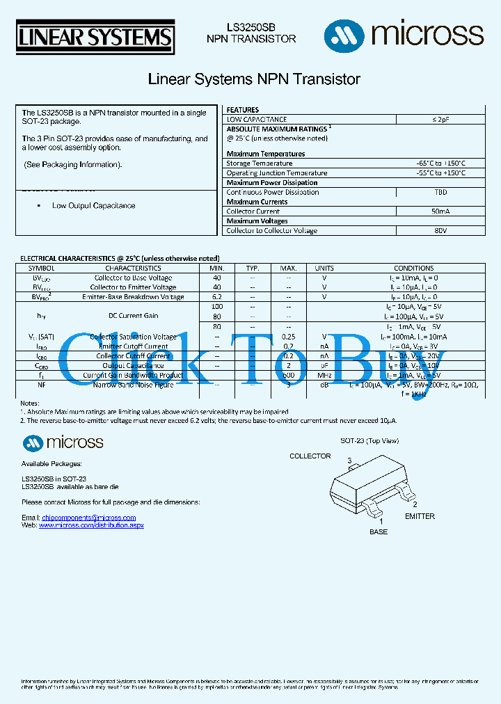 LS3250SBSOT-23_5573929.PDF Datasheet