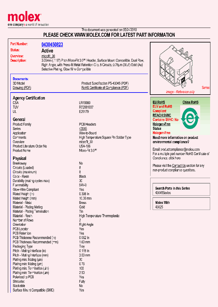 43045-0823_5582279.PDF Datasheet