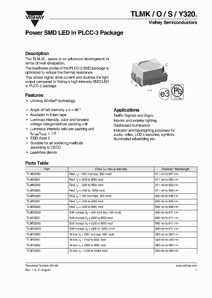 TLMY3200_5586793.PDF Datasheet