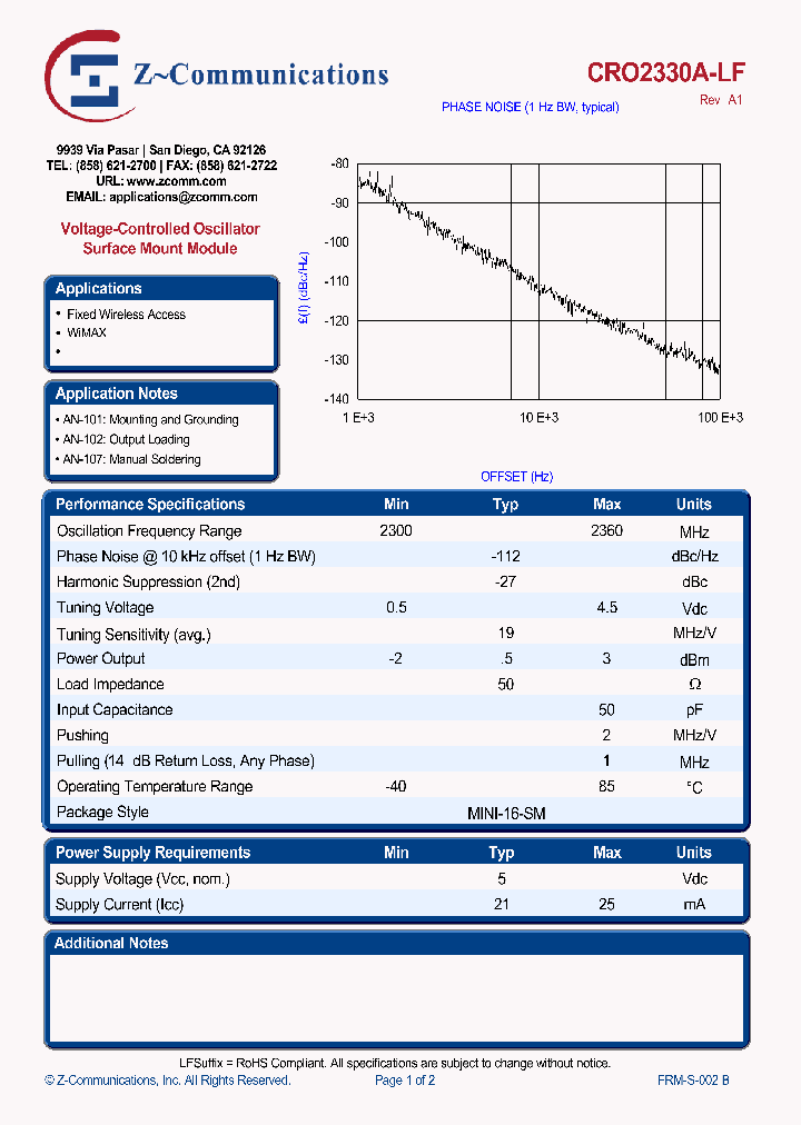 CRO2330A-LF_5590597.PDF Datasheet