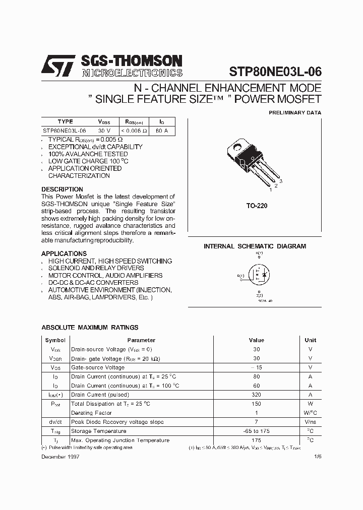 STP80NE03L_5594866.PDF Datasheet