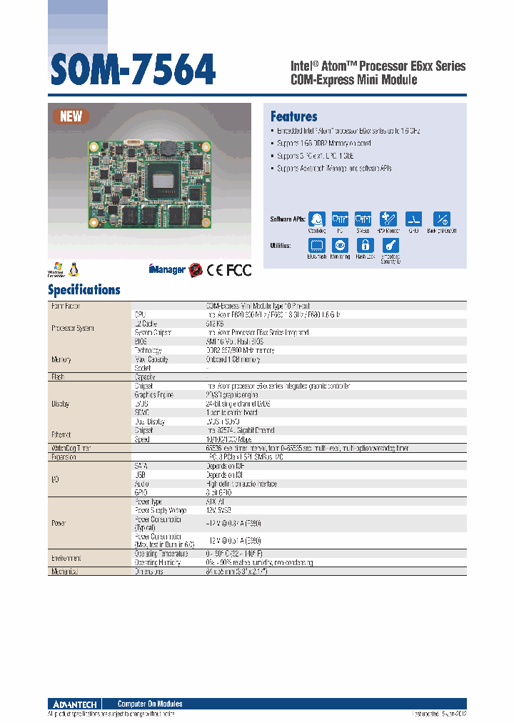 SOM-7564FG-M0A1E_5613107.PDF Datasheet