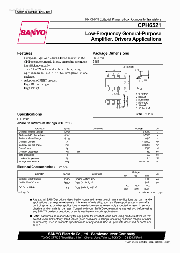 CPH6521_5614577.PDF Datasheet