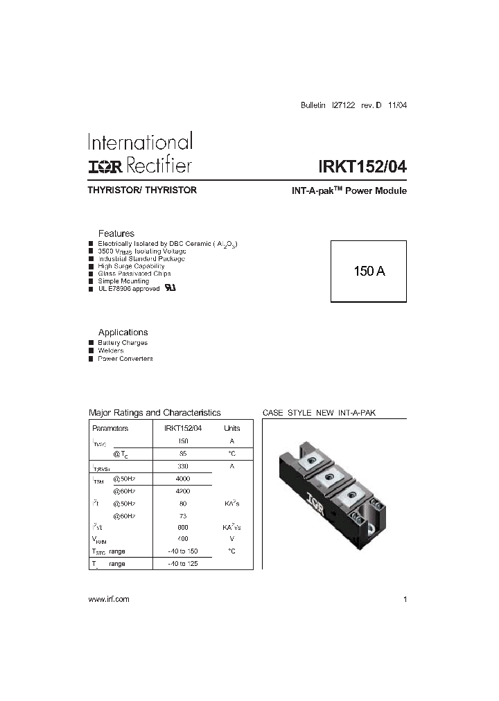 IRKT152_5610392.PDF Datasheet