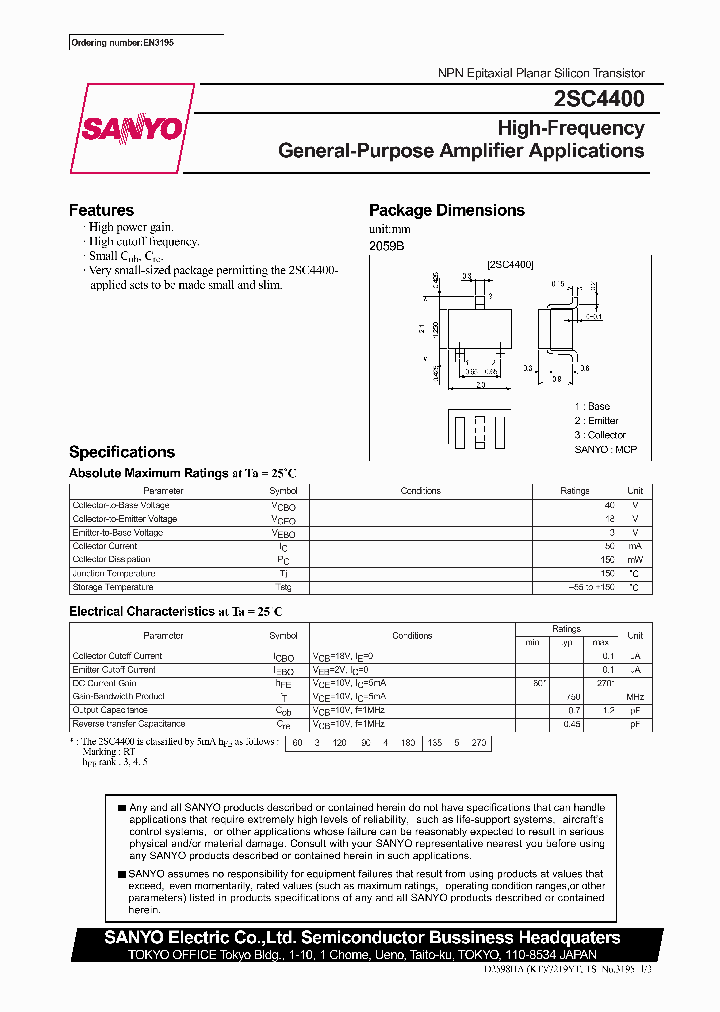 2SC4400_5602147.PDF Datasheet