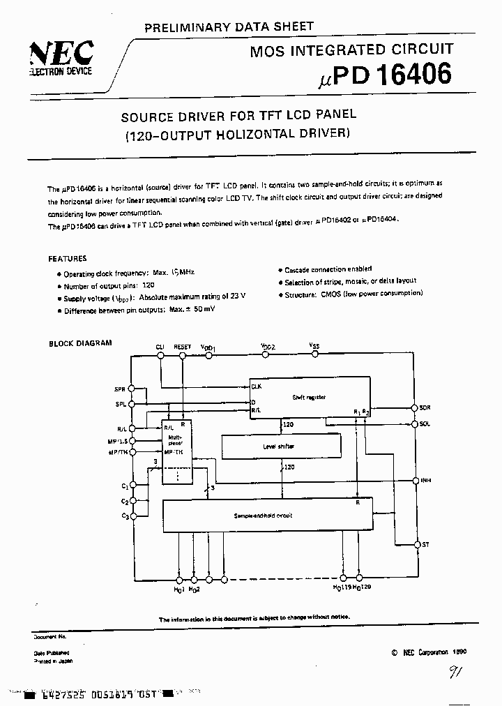 UPD16406N001_5603122.PDF Datasheet