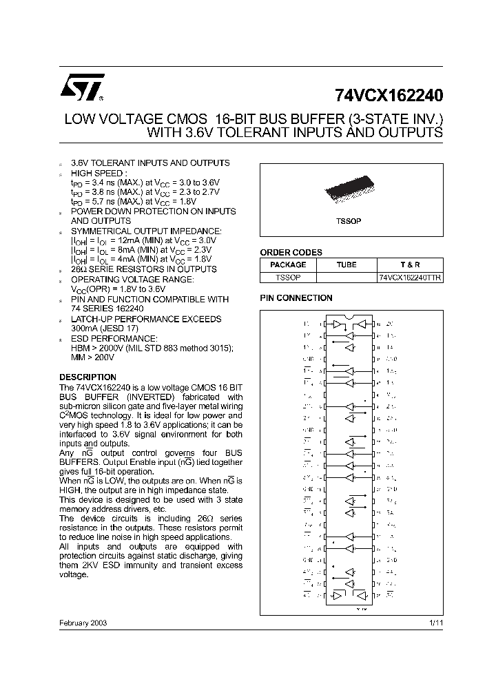 74VCX162240TTR_5606013.PDF Datasheet