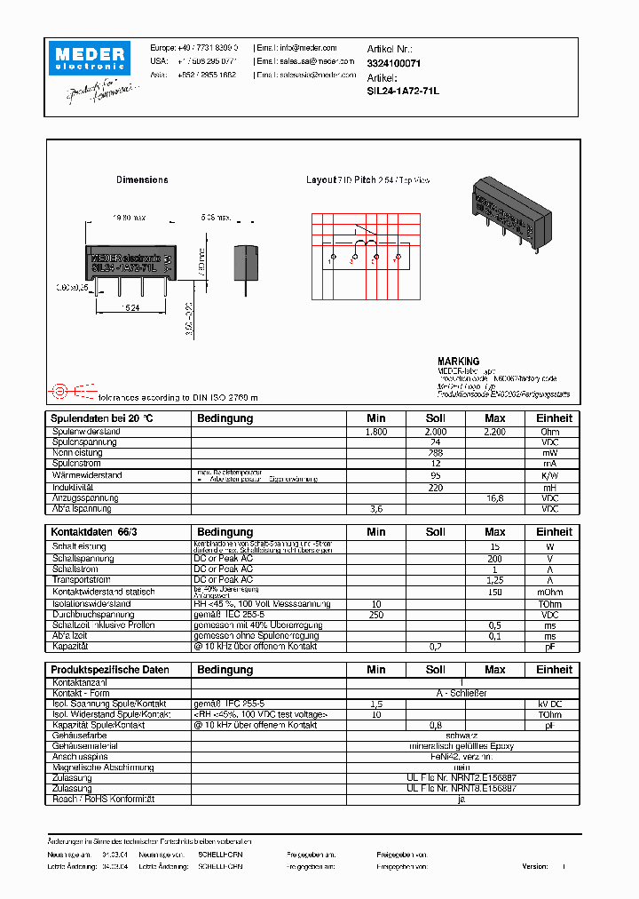 SIL24-1A72-71LDE_5640142.PDF Datasheet